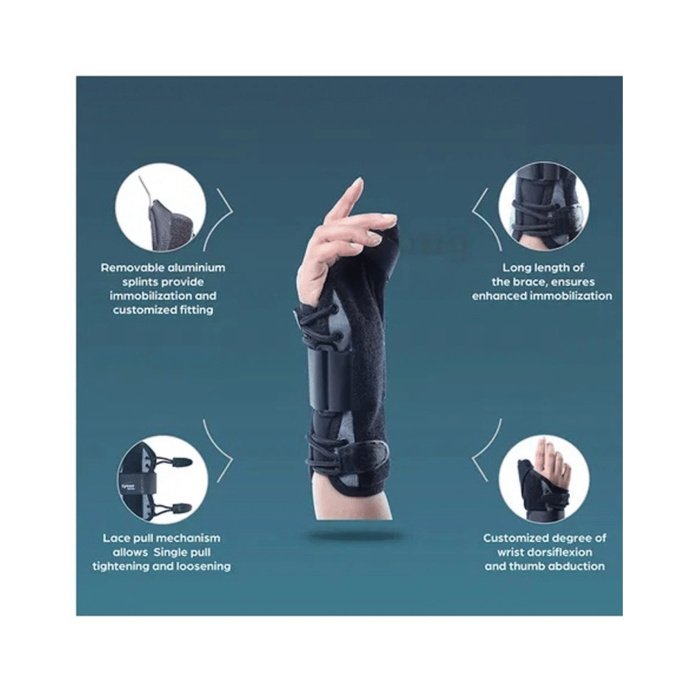 Agarwals Wrist Splint With Thumb Small - Image 4
