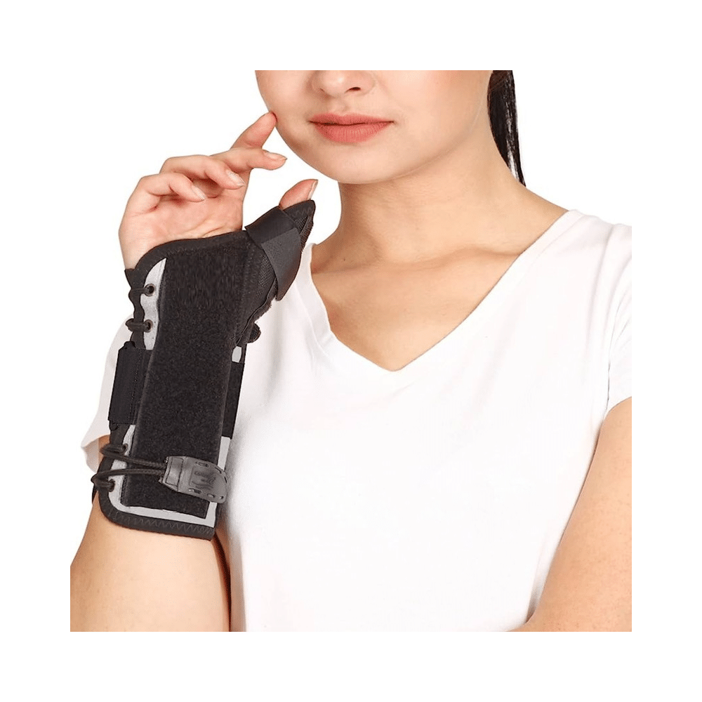Agarwals Wrist Splint With Thumb Small - Image 2