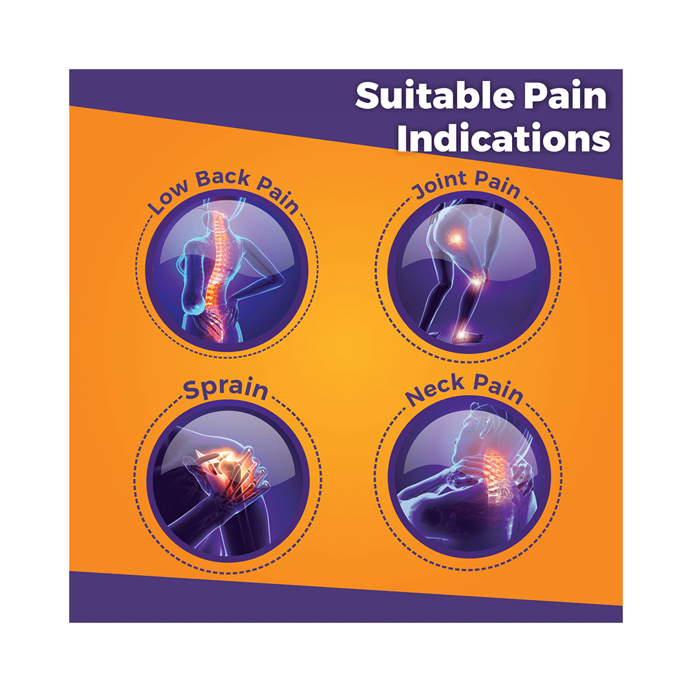 Combo Pack of Volini Pain Relief Gel for Muscle, Joint & Knee Pain (75gm) & Evion 400mg Capsule - Image 8