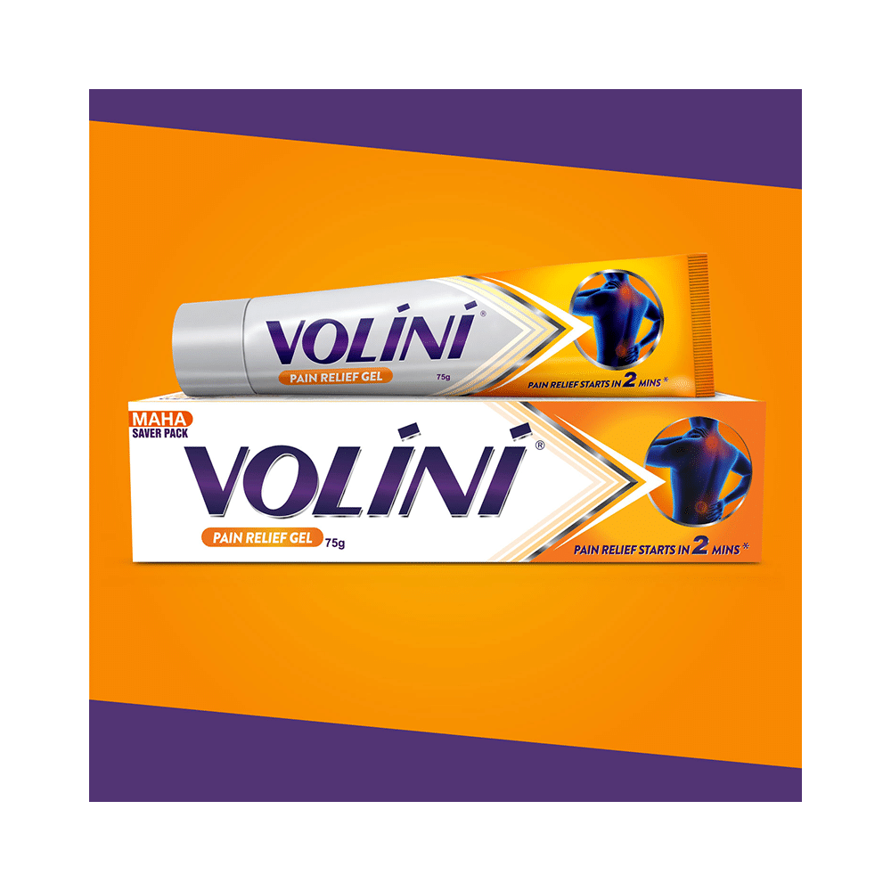 Combo Pack of Volini Pain Relief Gel for Muscle, Joint & Knee Pain (75gm) & Evion 400mg Capsule - Image 7