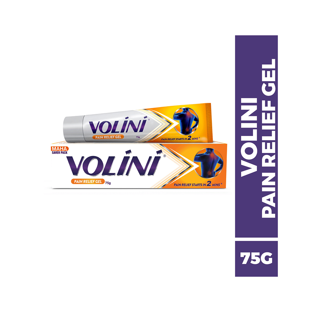 Combo Pack of Volini Pain Relief Gel for Muscle, Joint & Knee Pain (75gm) & Evion 400mg Capsule - Image 3