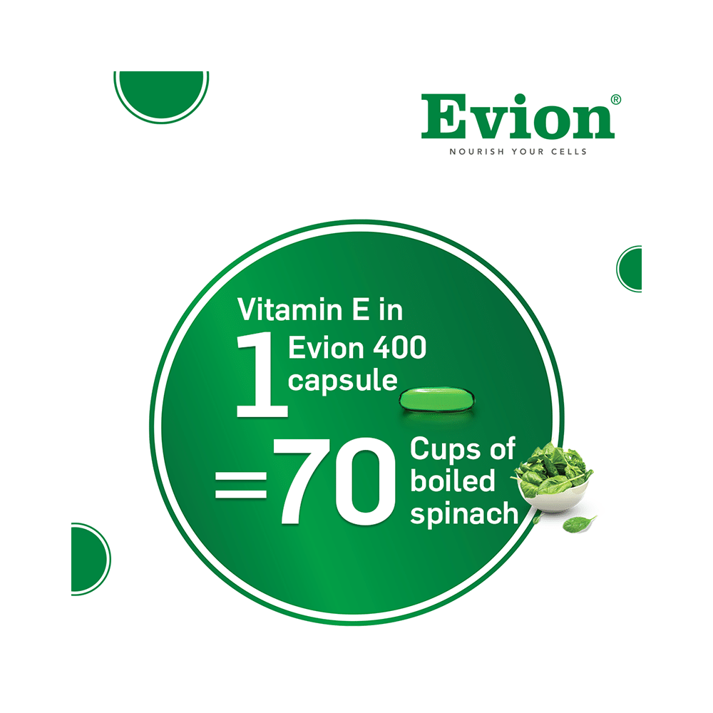 Combo Pack of Volini Pain Relief Gel for Muscle, Joint & Knee Pain (75gm) & Evion 400mg Capsule - Image 14