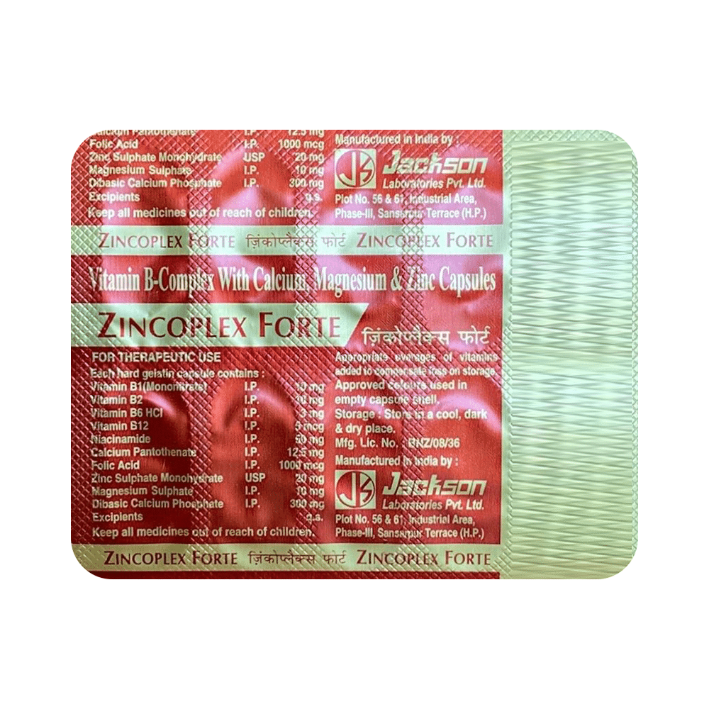 Zincoplex Forte Capsule - Image 4