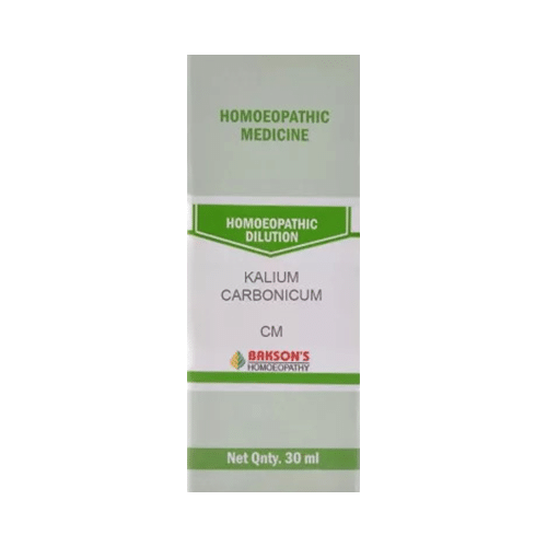 Bakson's Homeopathy Kalium Carbonicum Dilution CM - Image 1