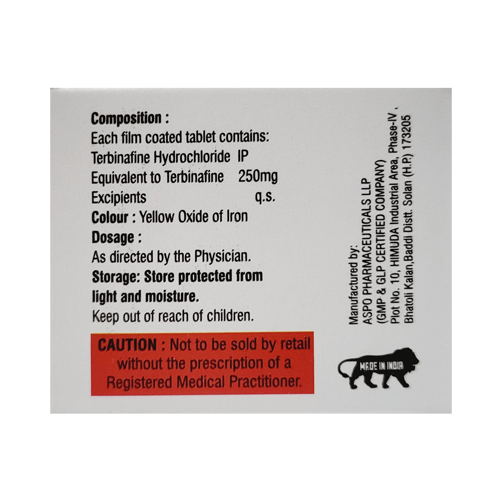 Terboript 250 Tablet - Image 2