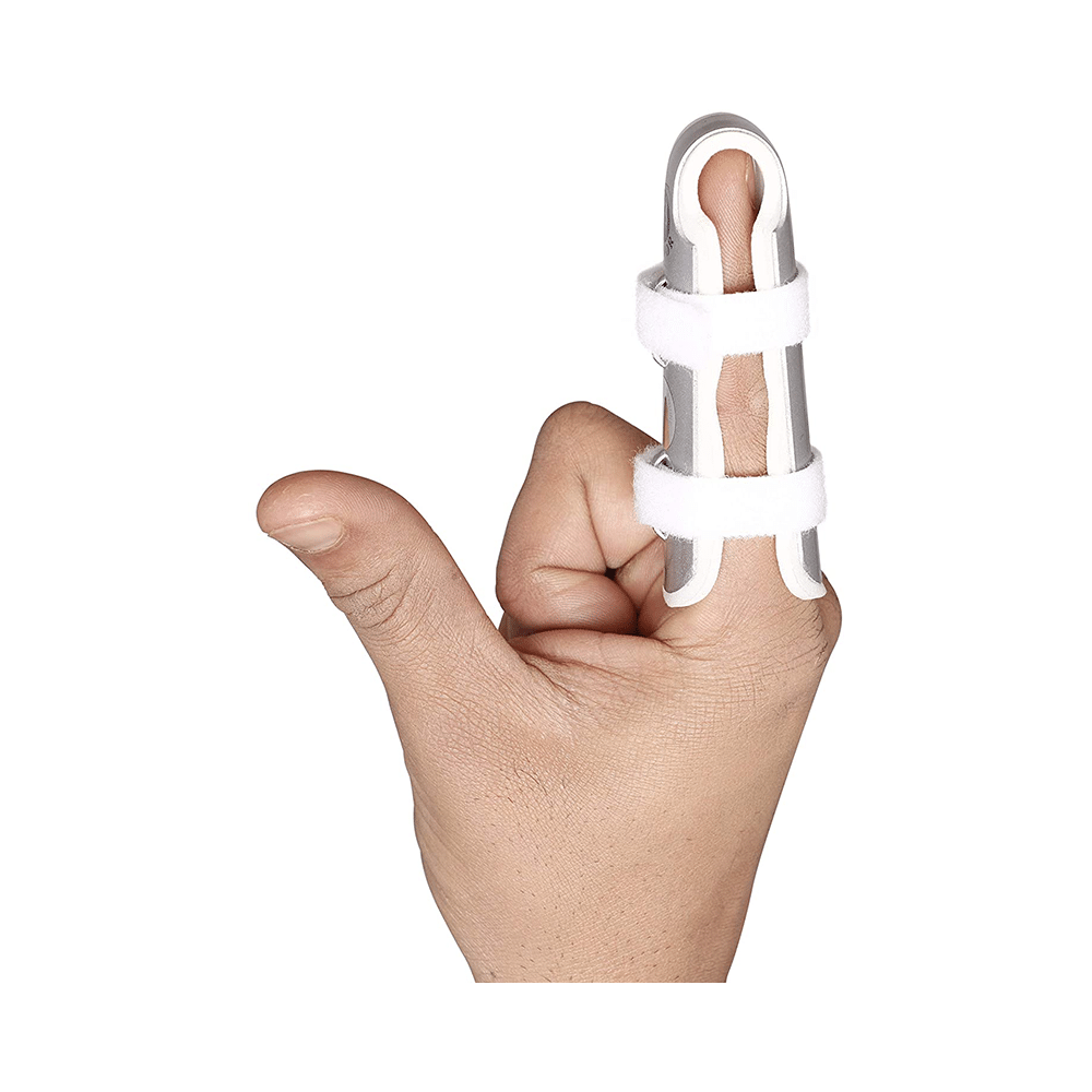 Fidelis Healthcare Finger Cot Splint XXL Silver - Image 1