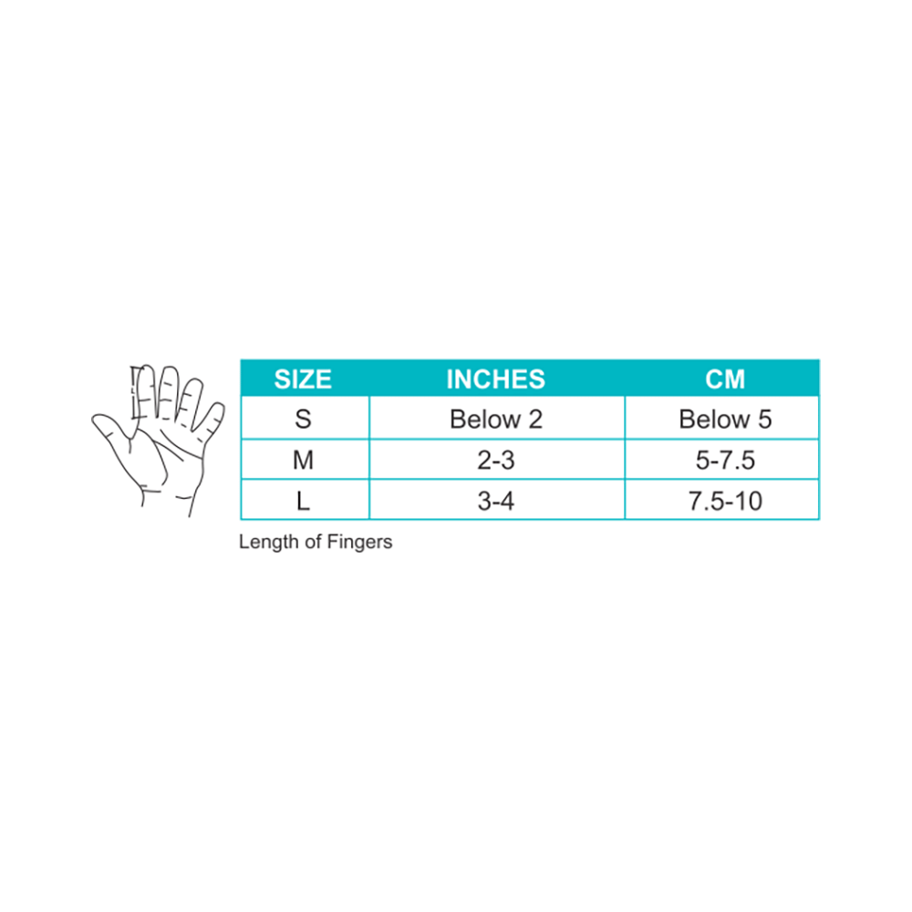 Fidelis Healthcare Finger Cot Splint XXL Silver - Image 2