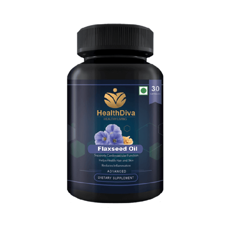 HealthDiva Flaxseed Capsule - Image 1
