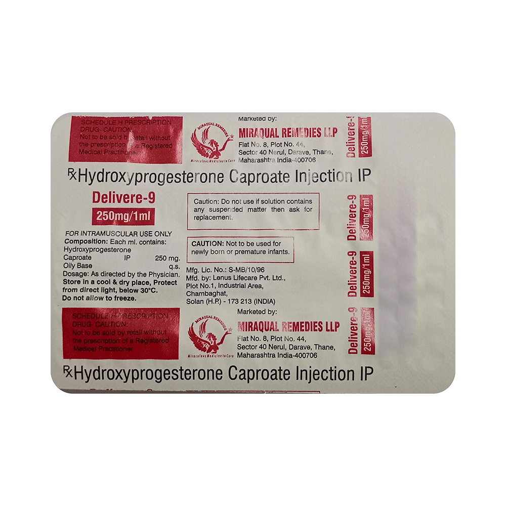 Delivere 9 250mg Injection - Image 3