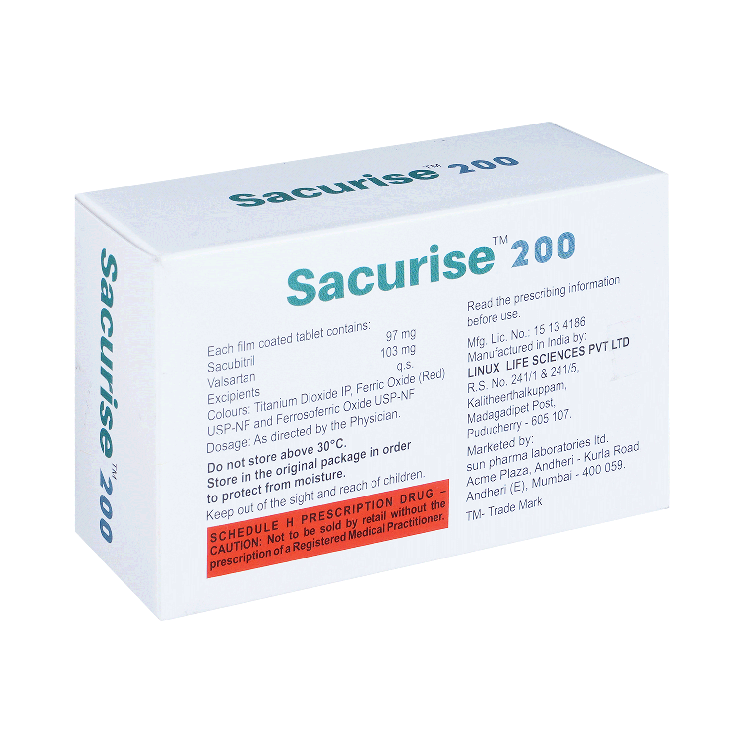 Sacurise 200 Tablet - Image 3