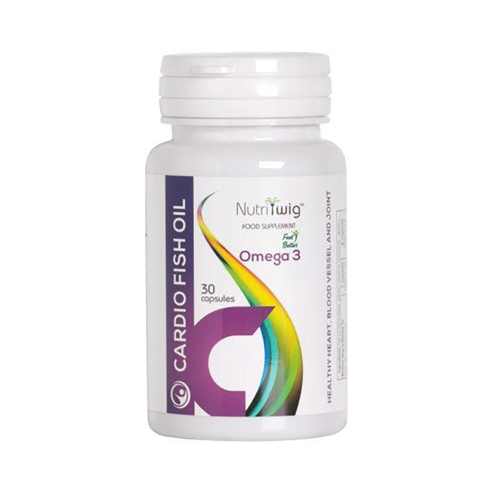 Nutritwig Omega 3 Cardio Fish Oil Capsule