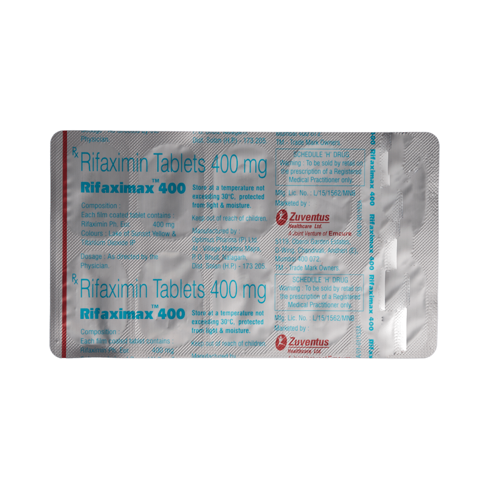 Rifaximax 400 Tablet - Image 5