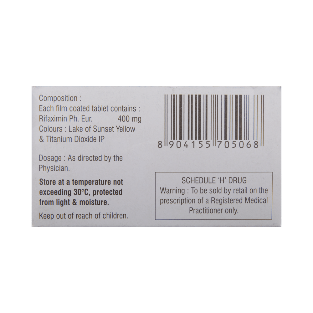 Rifaximax 400 Tablet - Image 3