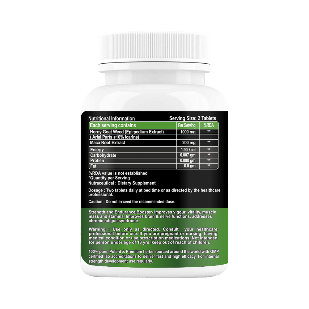 Mirayaahs Horny Goat Weed Tablet Sugar Free - Image 3