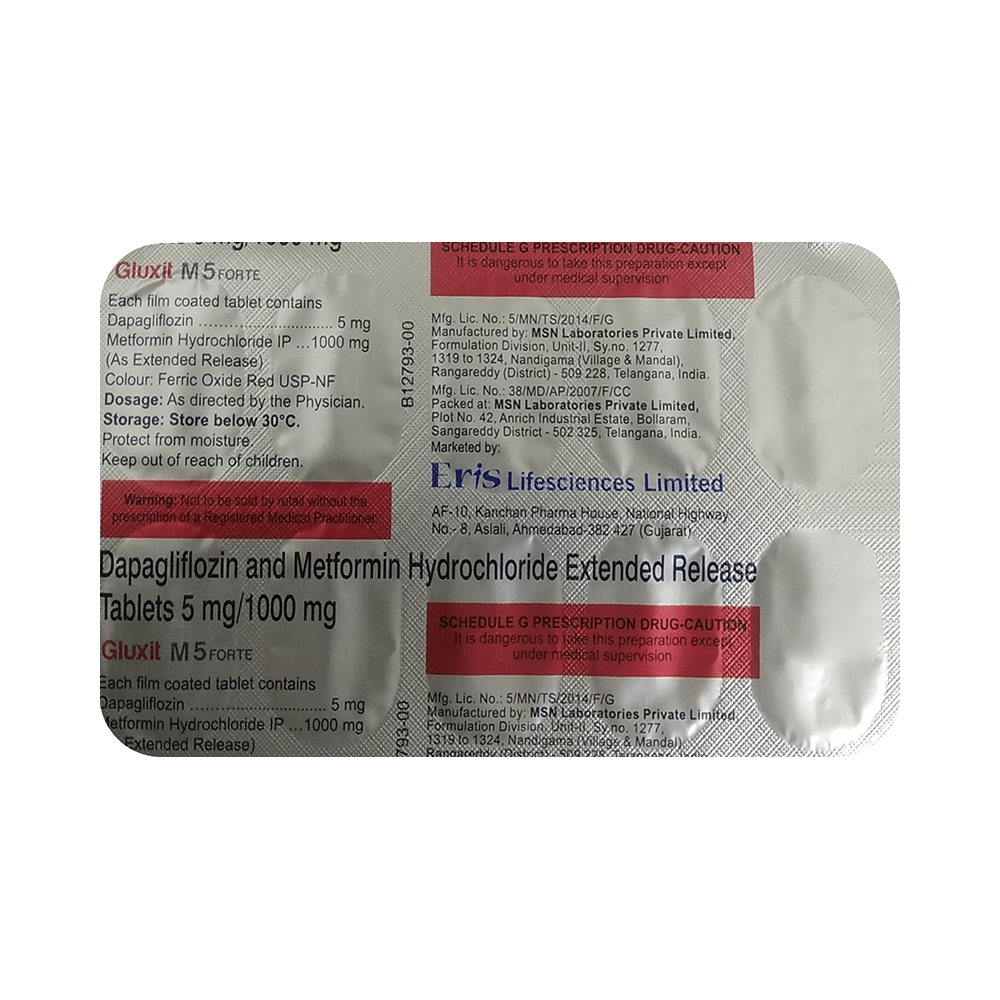 Gluxit M 5 Forte Tablet ER - Image 3