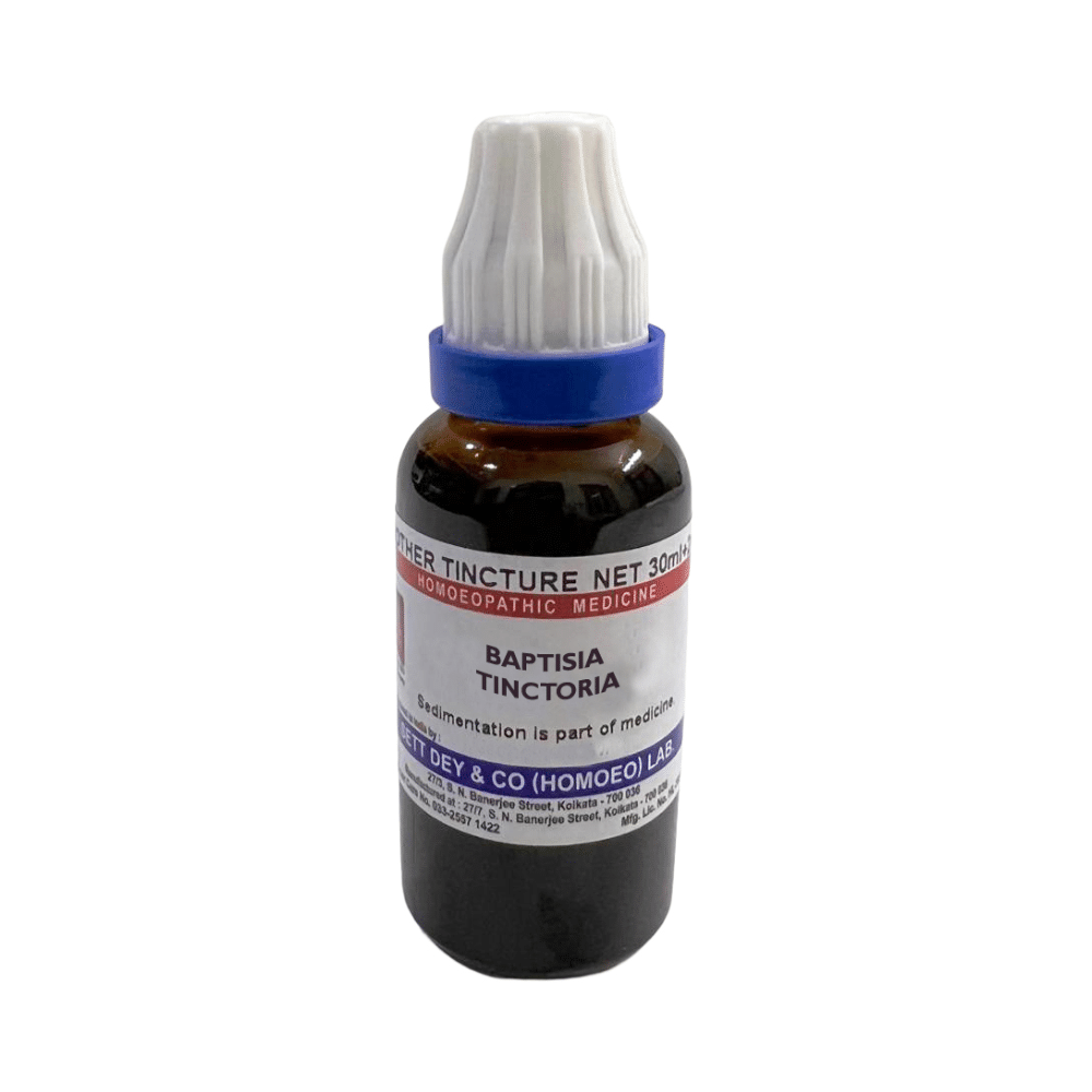 Sett Dey Baptisia Tinctoria Mother Tincture Q
