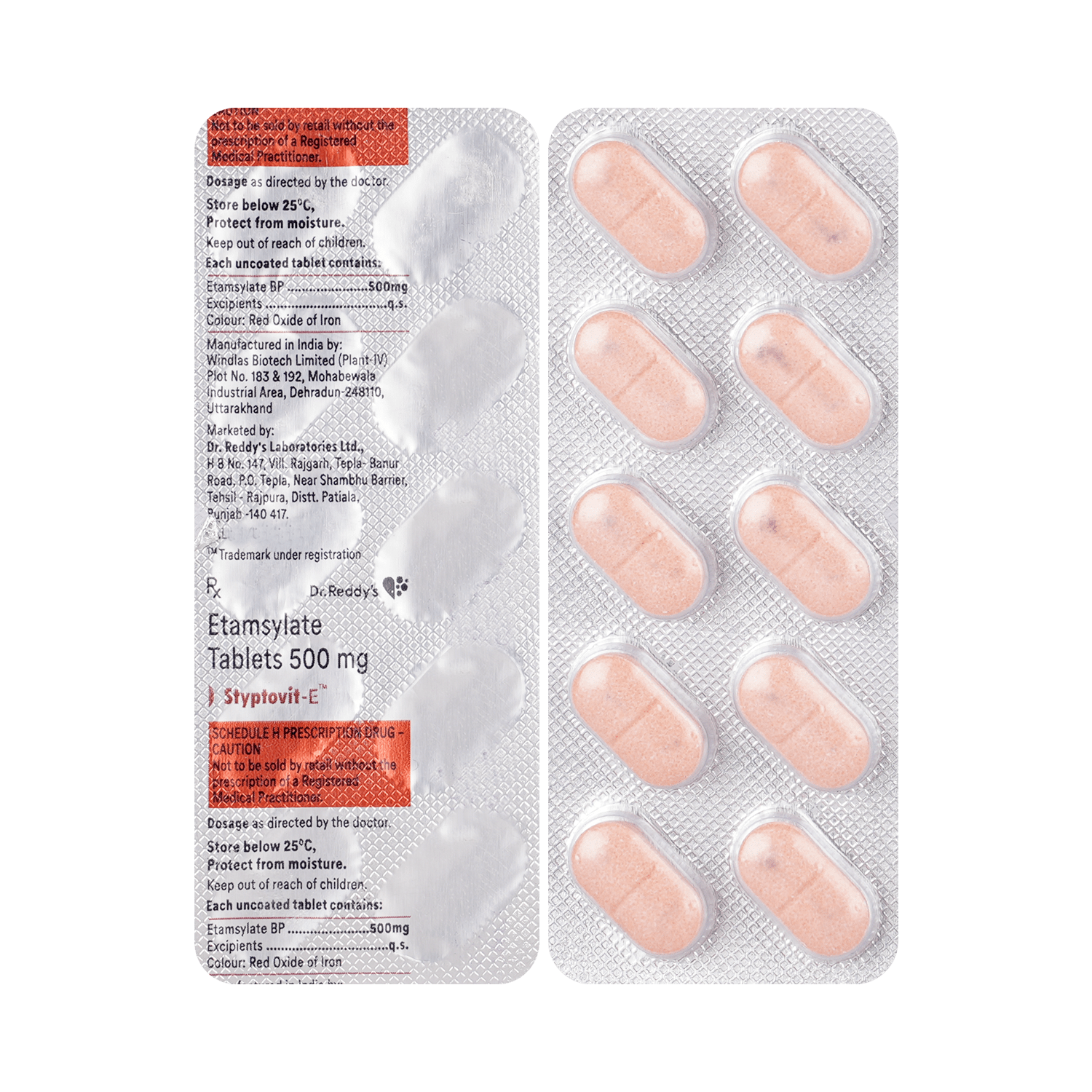 Styptovit E 500mg Tablet - Image 1