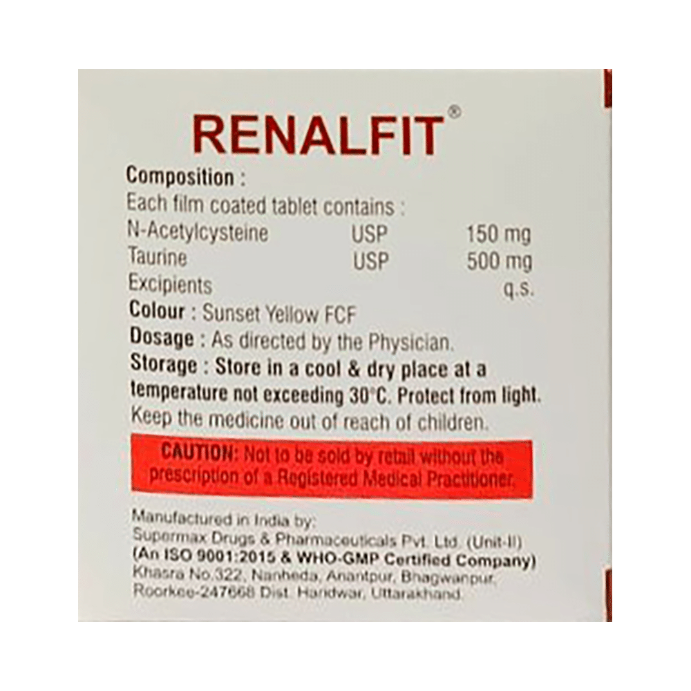 Renalfit Tablet - Image 2