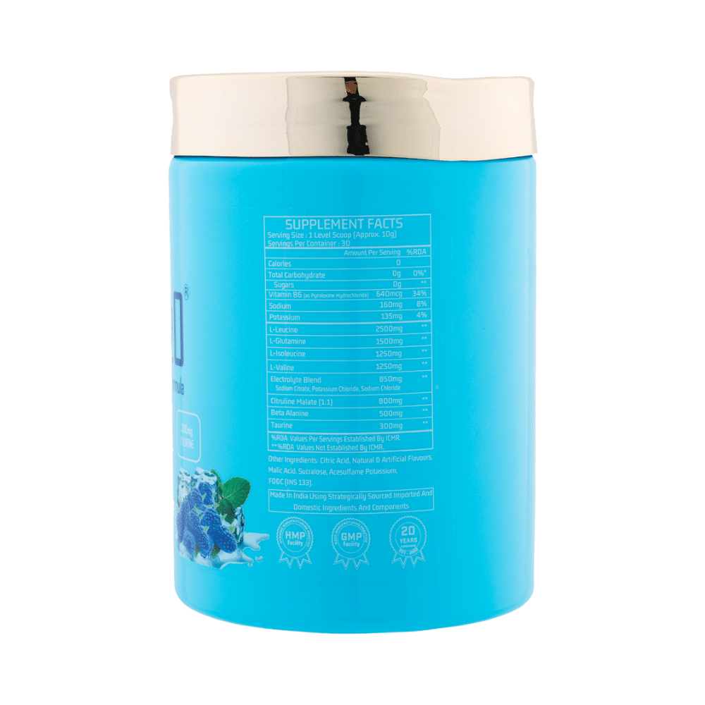Myfitness iBCAA - H2O Powder Icy Blue Raspberry - Image 2