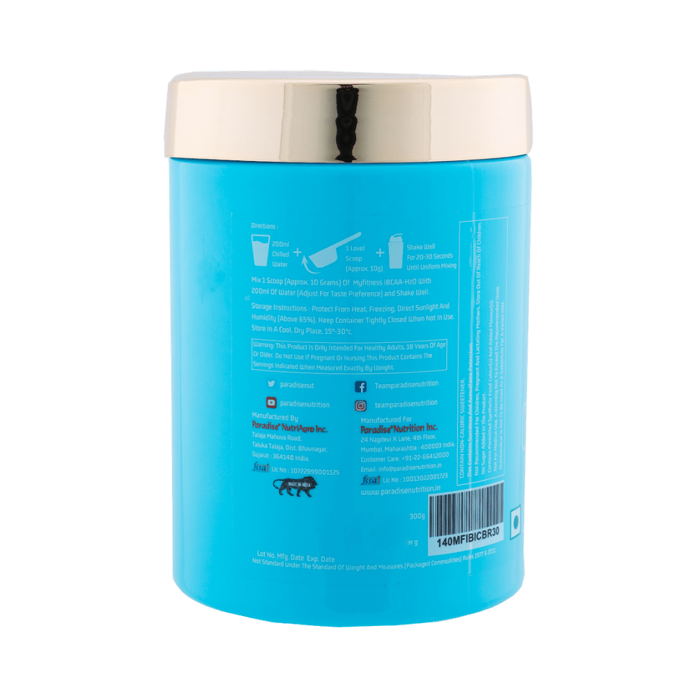 Myfitness iBCAA - H2O Powder Icy Blue Raspberry - Image 3
