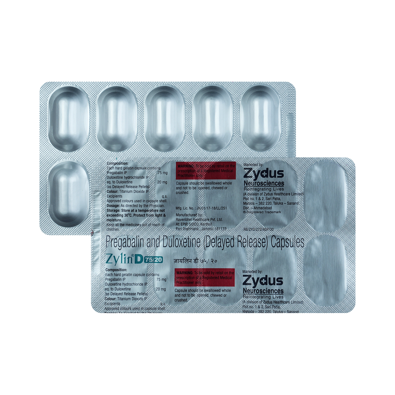 Zylin D 75/20 Capsule DR - Image 1