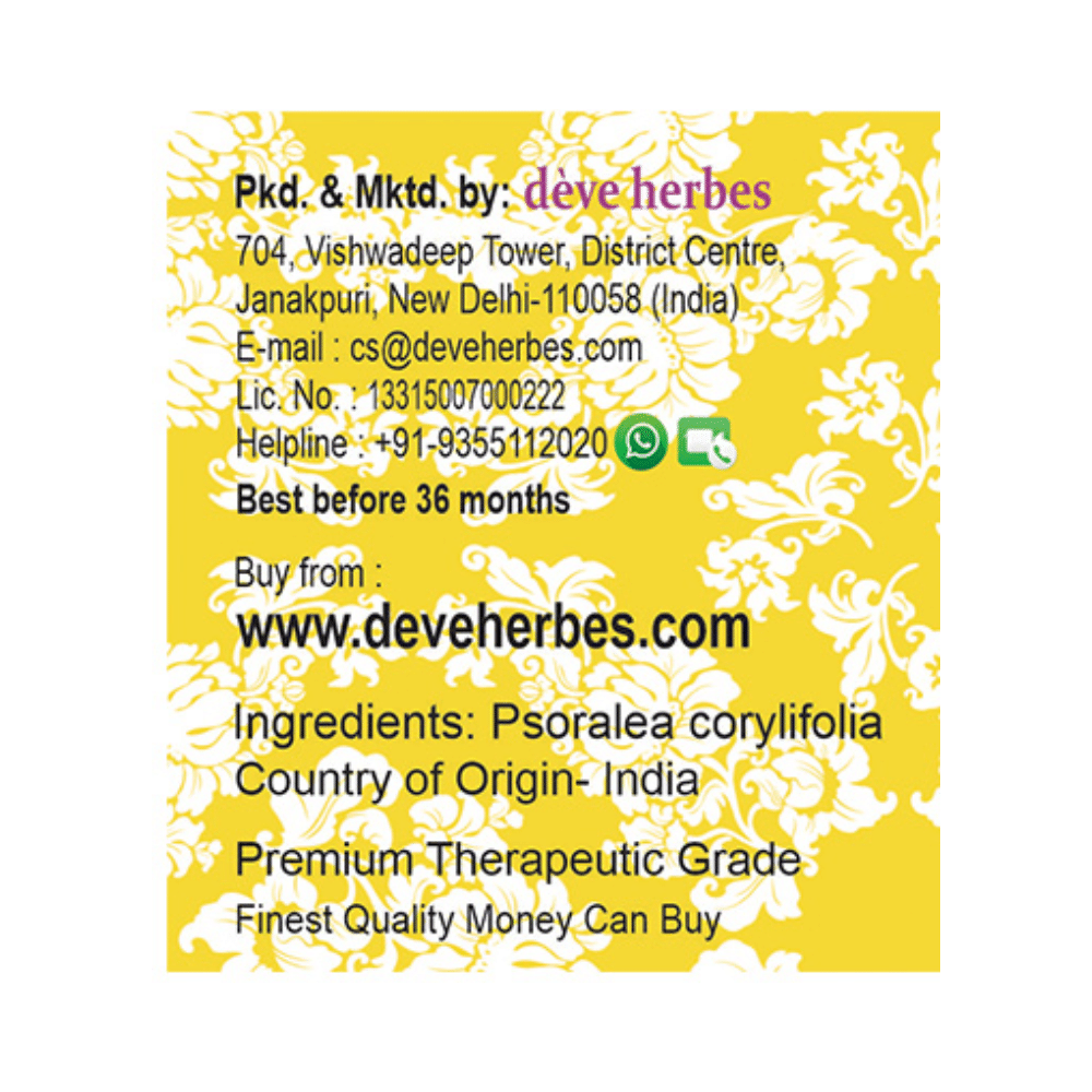 Deve Herbes Pure Babchi (Bakuchi) Oil - Image 3
