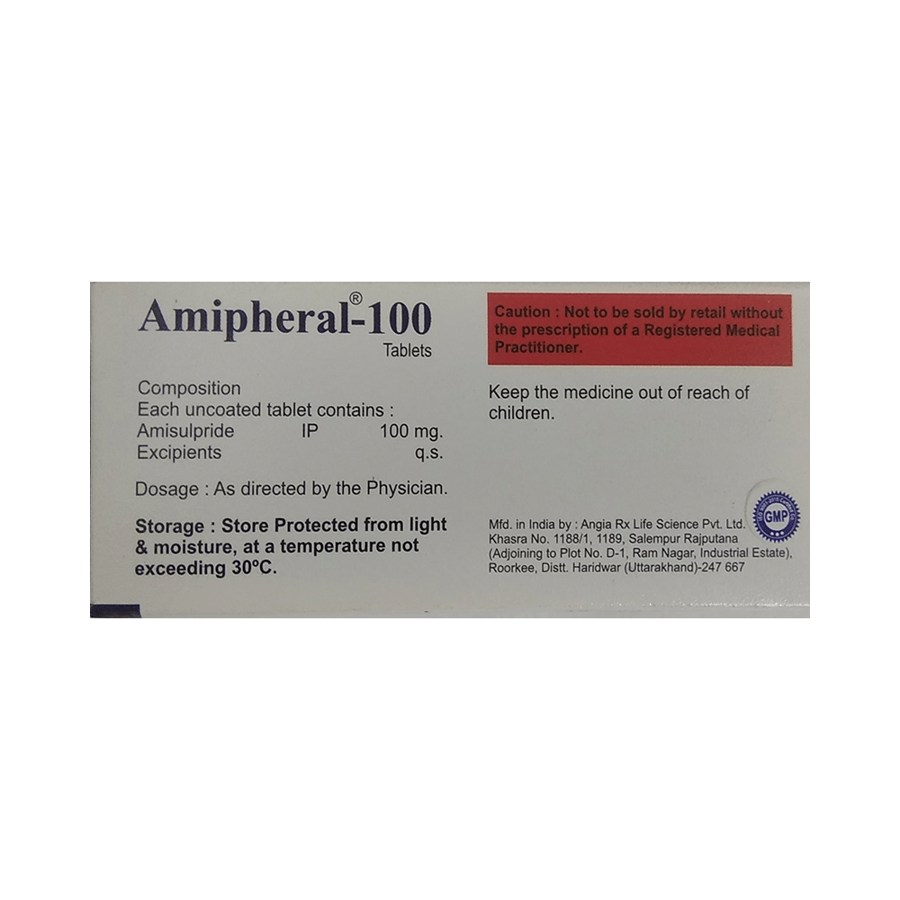 Amipheral 100mg Tablet - Image 2