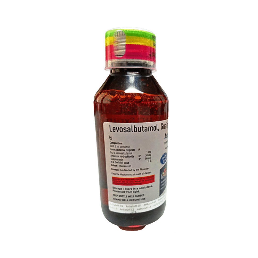 Asthatuff-LS Syrup Strawberry Sugar Free - Image 2