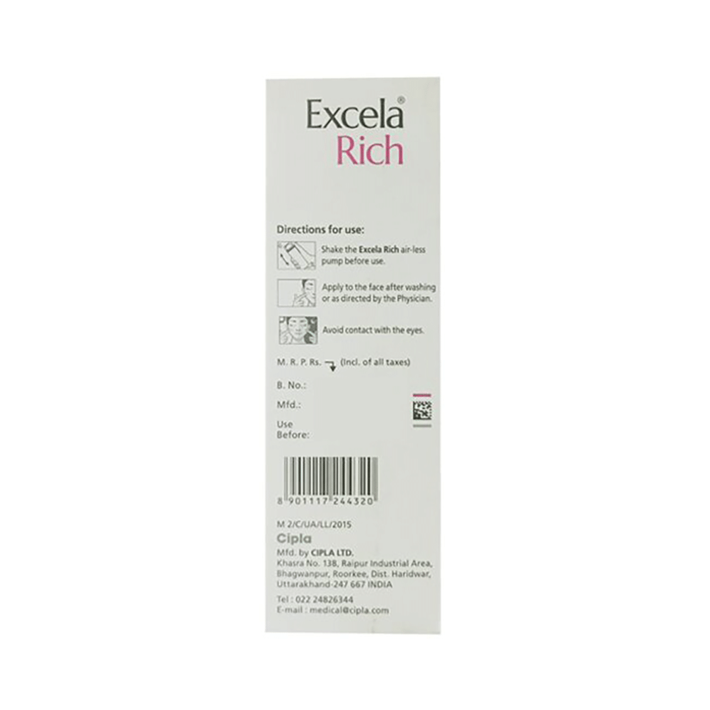 Excela Rich Facial Hydrating Lotion | Paraben-Free - Image 3