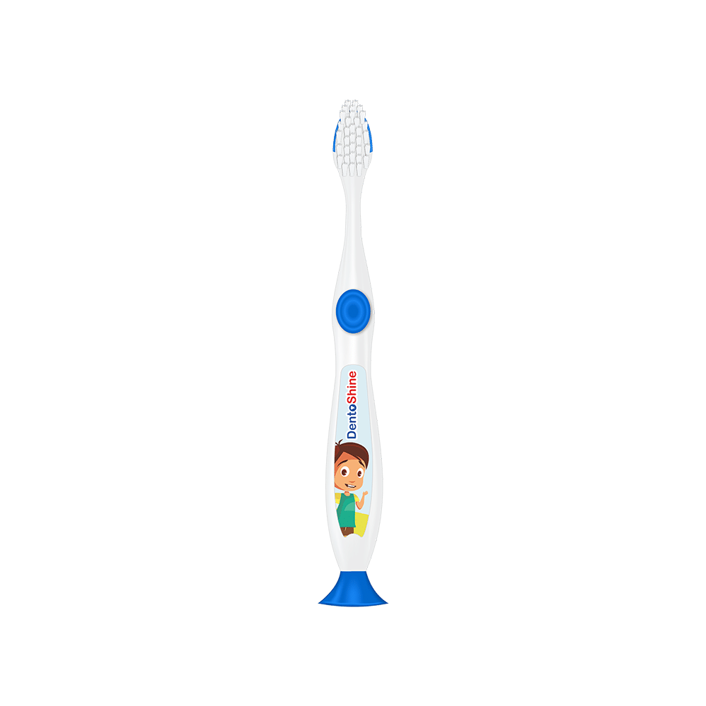 DentoShine Blue Sticky Toothbrush for Kids - Image 2