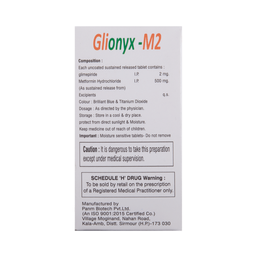 Glionyx-M2 Tablet SR - Image 3
