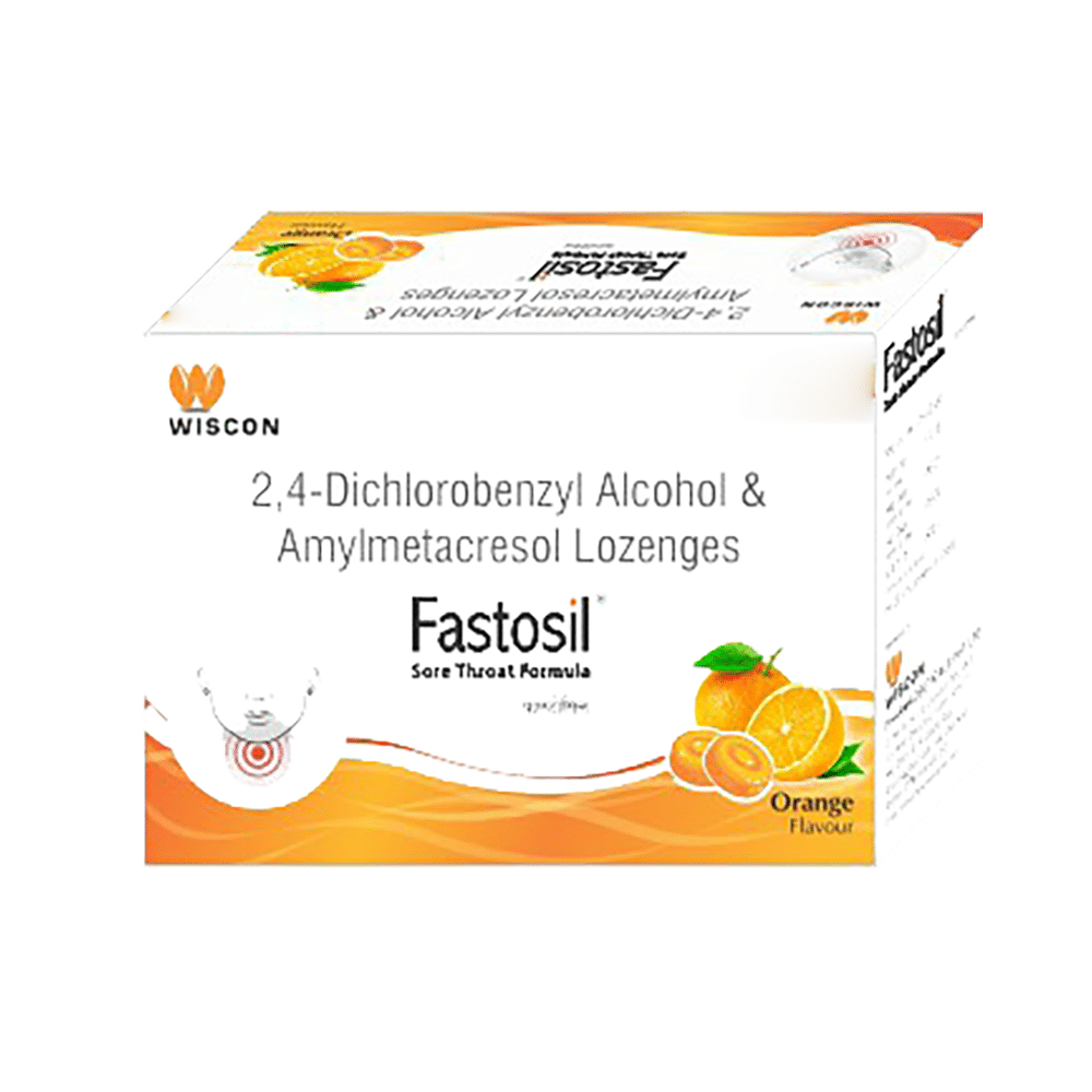 Fastosil Lozenges Orange - Image 1