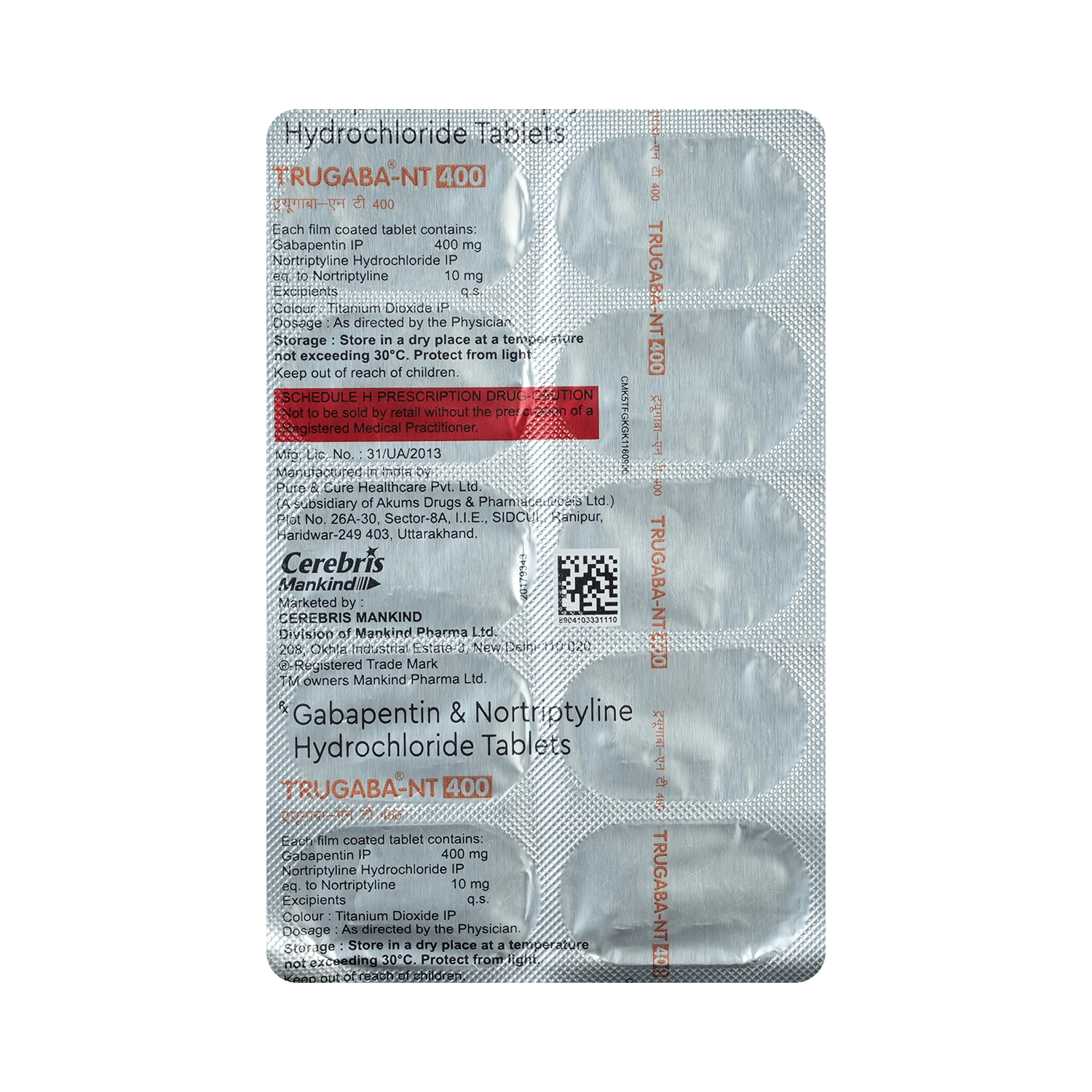 Trugaba-NT 400 Tablet - Image 3