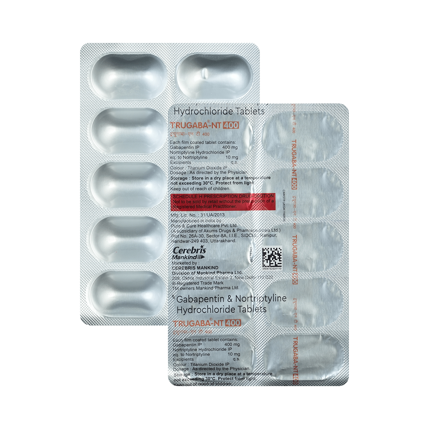 Trugaba-NT 400 Tablet - Image 1