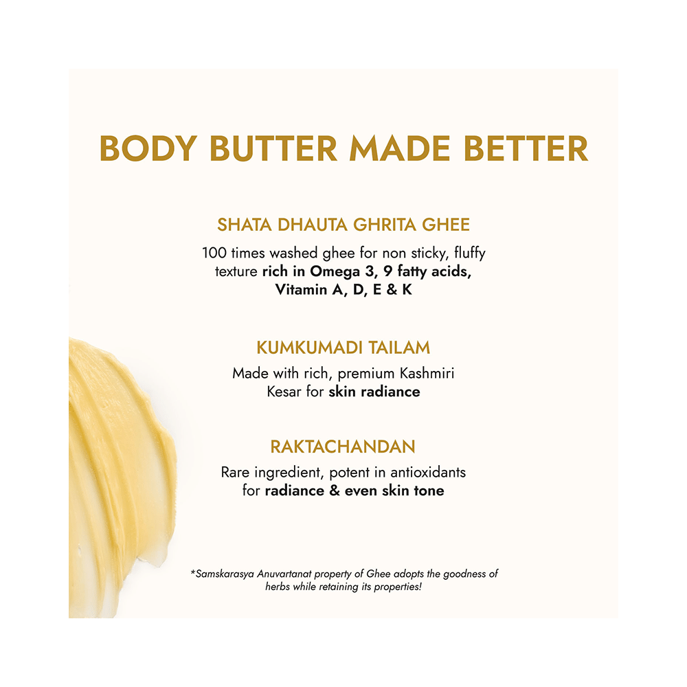 Kapiva Skin Rituals Ghee Kumkumadi Body Butter (100gm Each) - Image 6