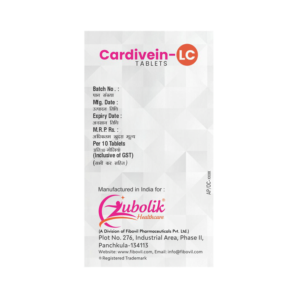 Cardivein-LC Tablet - Image 3
