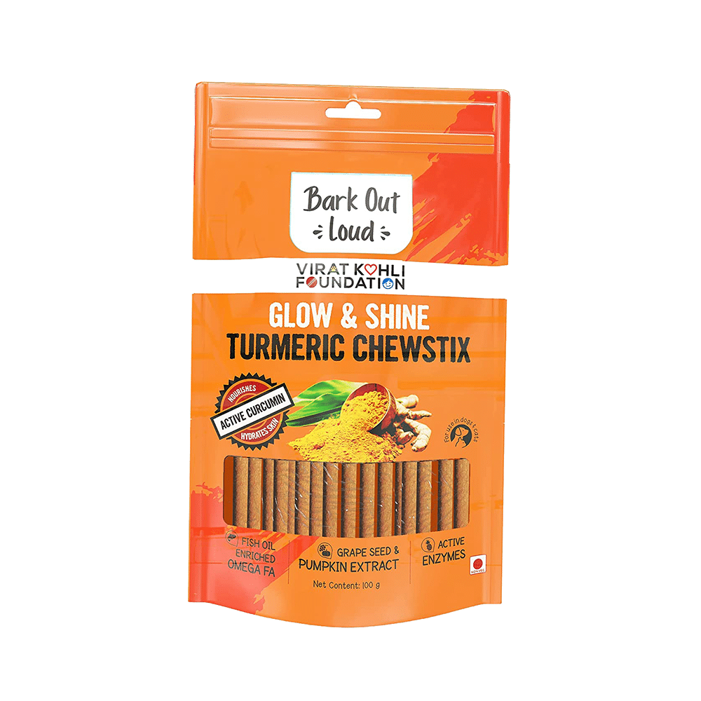 Bark Out Loud Glow & Shine Turmeric Chewstix