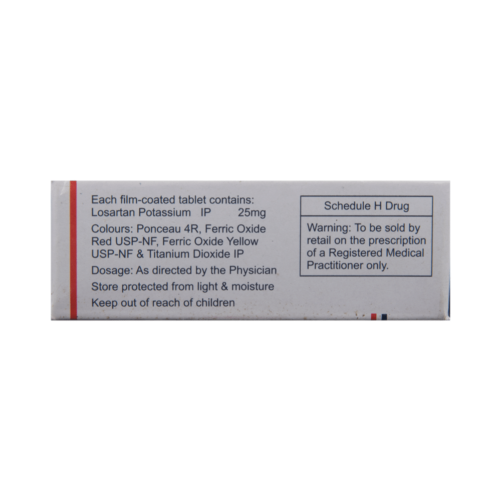 Losanorm 25 Tablet - Image 3