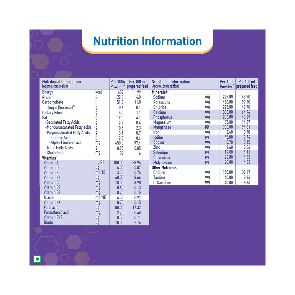 Nestle Resource Diabetic Supplement With Protein, Fibre & Low GI | Flavour Vanilla Powder - Image 4