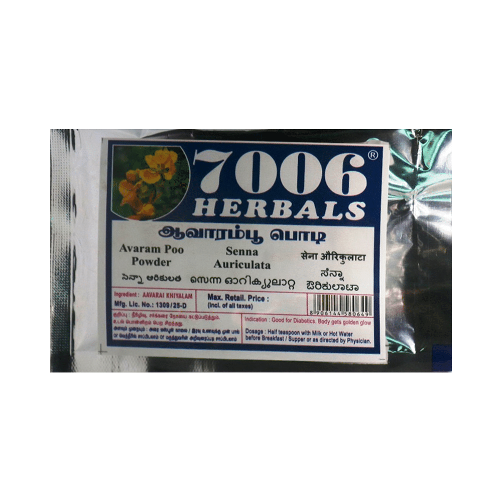 7006 Herbals Avaram Poo Powder - Image 1