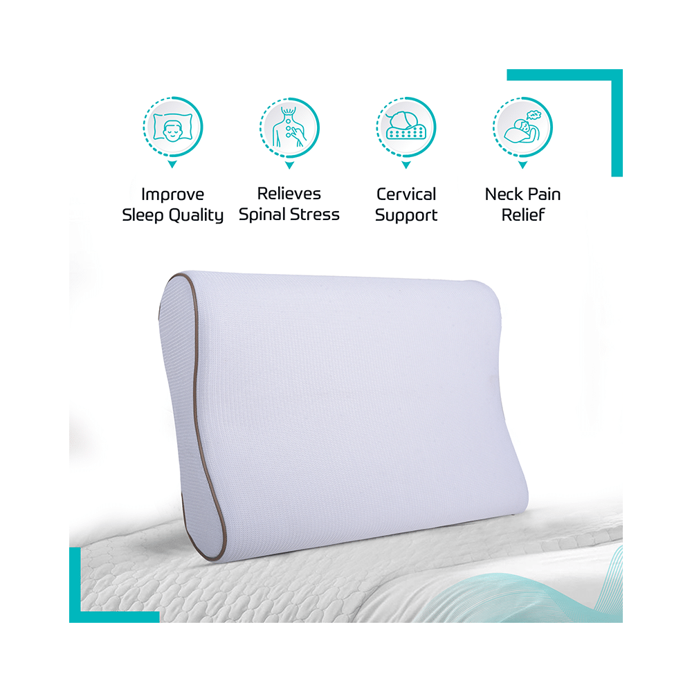 beatXP Cervical Pillow White - Image 2