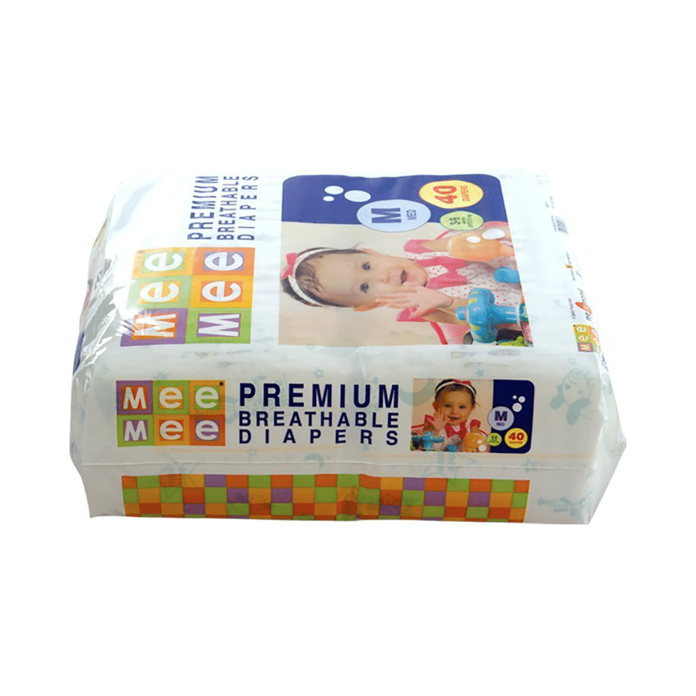 Mee Mee Premium Breathable Diaper Medium - Image 3