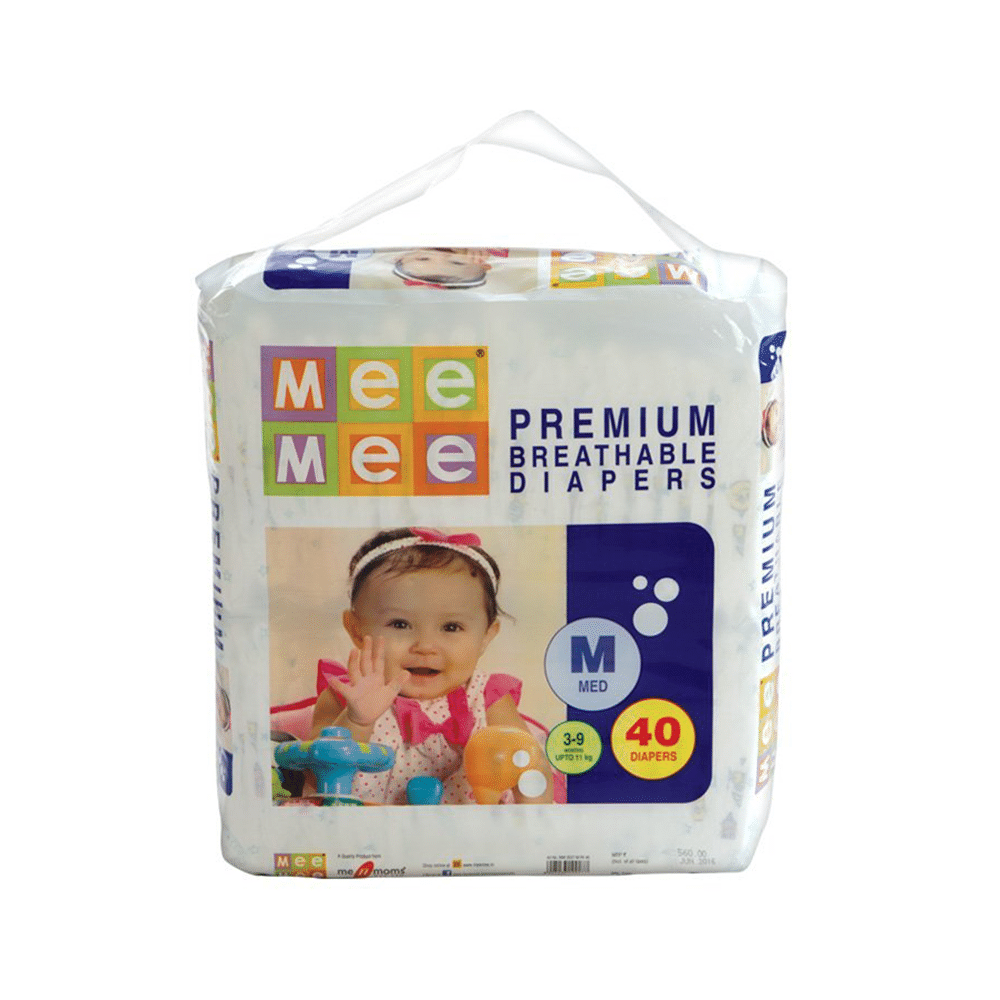 Mee Mee Premium Breathable Diaper Medium - Image 1