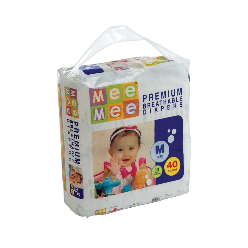 Mee Mee Premium Breathable Diaper Medium - Image 2