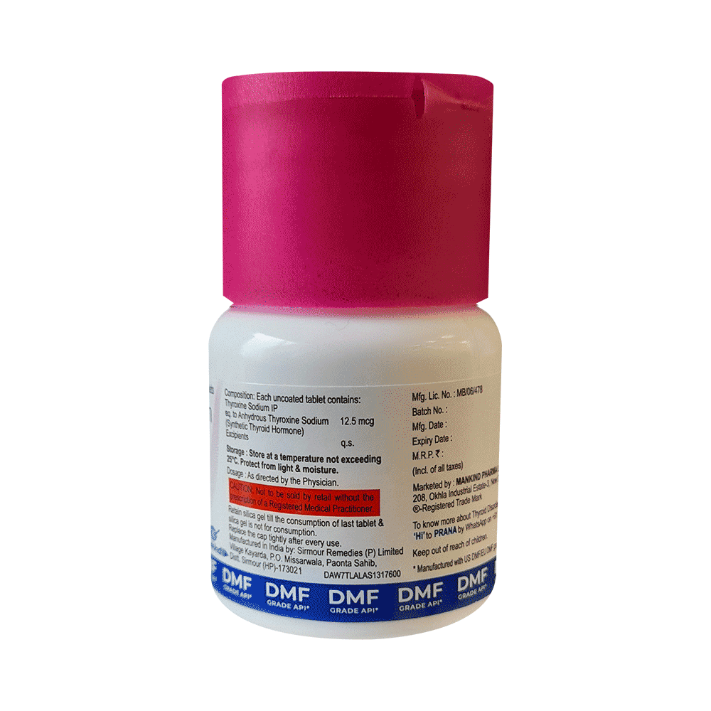 Thyroneed 12.5mcg Tablet - Image 2