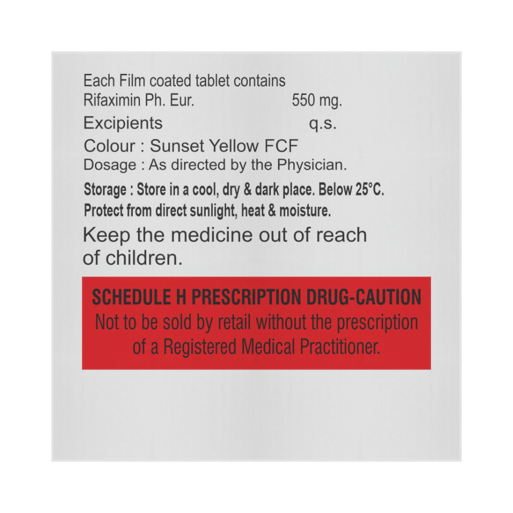Rifavax 550mg Tablet - Image 2