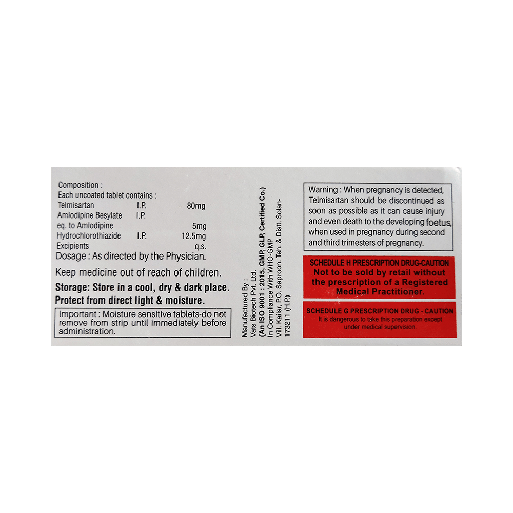 Telmeneed-AMH 80 Tablet - Image 2