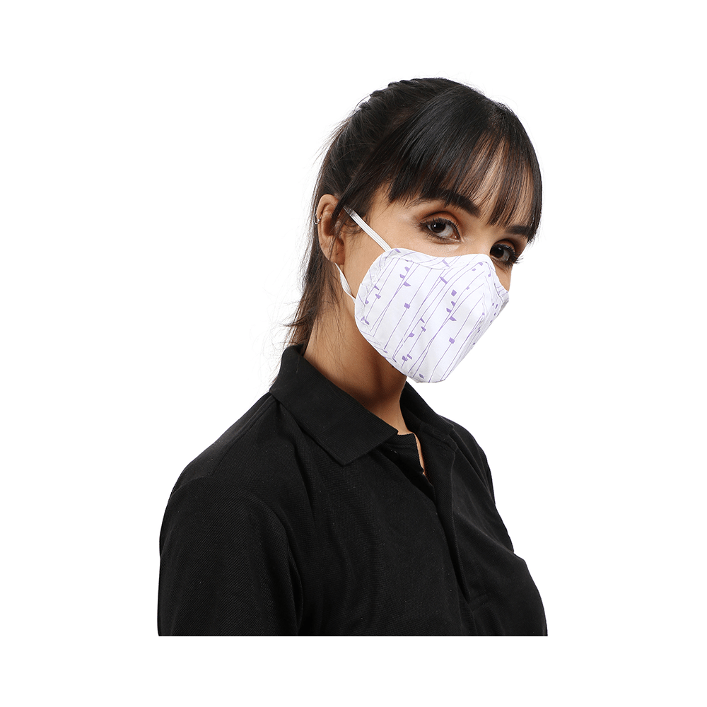 SilverPRO Cotton Mask Small Windy Whites - Image 10