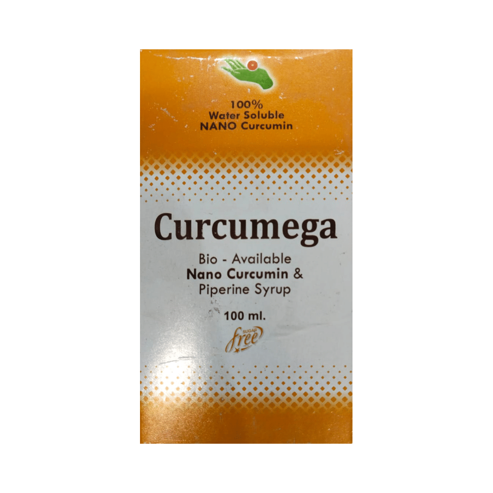 Curcumega Syrup Sugar Free - Image 1