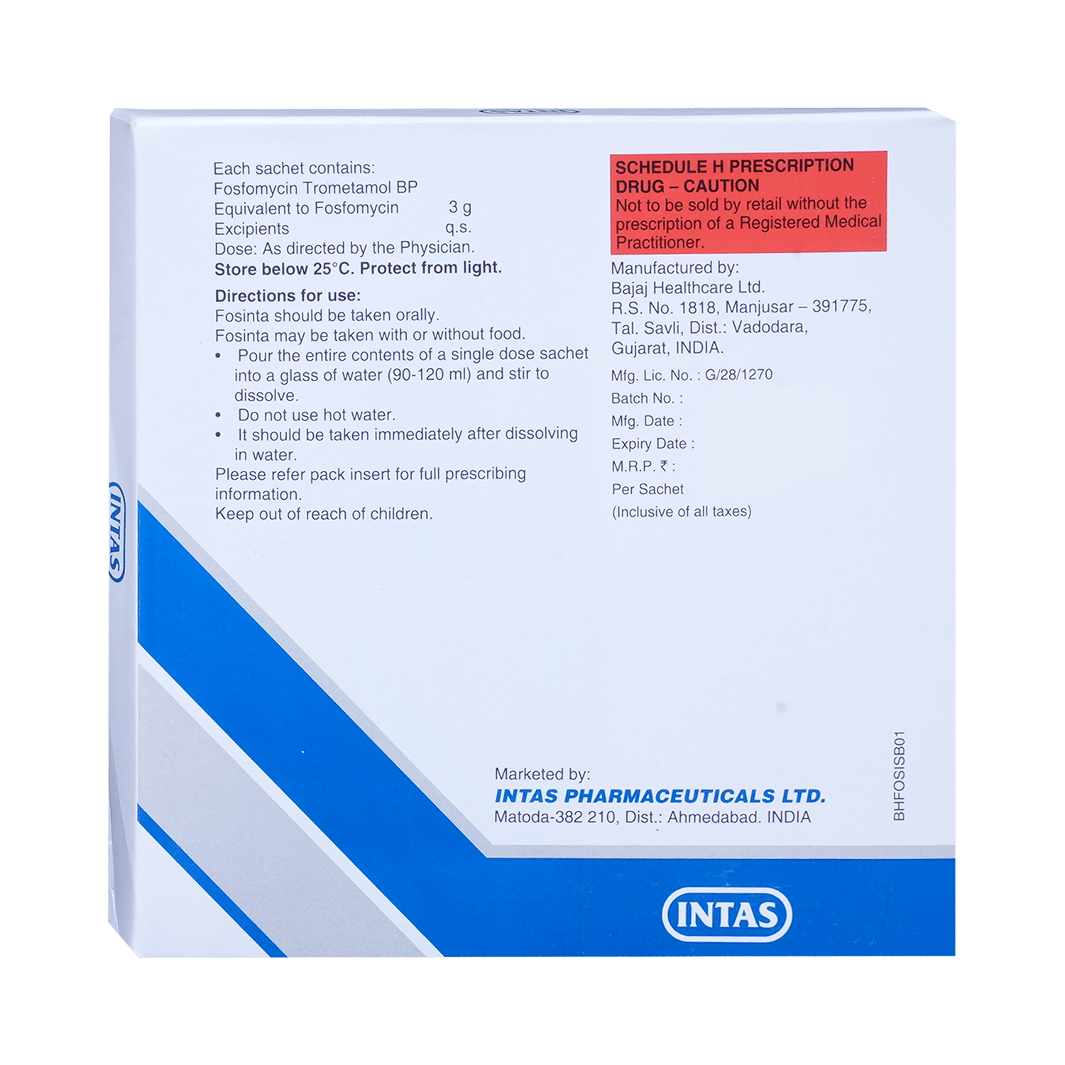 Fosinta Sachet - Image 3